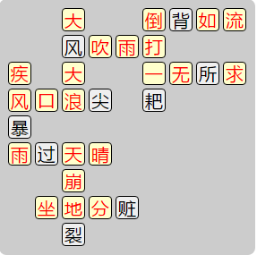 這款遊戲之所以受歡迎是因為他能讓你學習,學習成語詞彙量,玩的關卡越