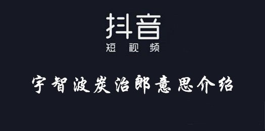 《抖音》宇智波炭治郎是什么梗