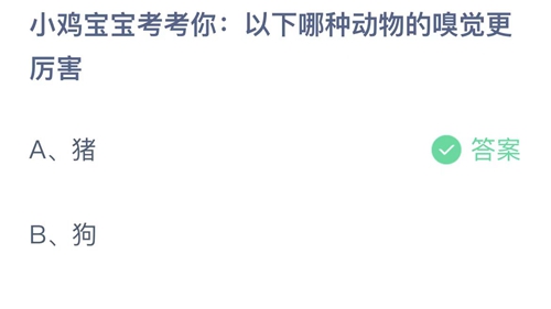 《支付宝》蚂蚁庄园2022年11月8日答案最新