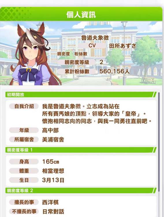 《闪耀优俊少女》鲁道夫象征培育攻略