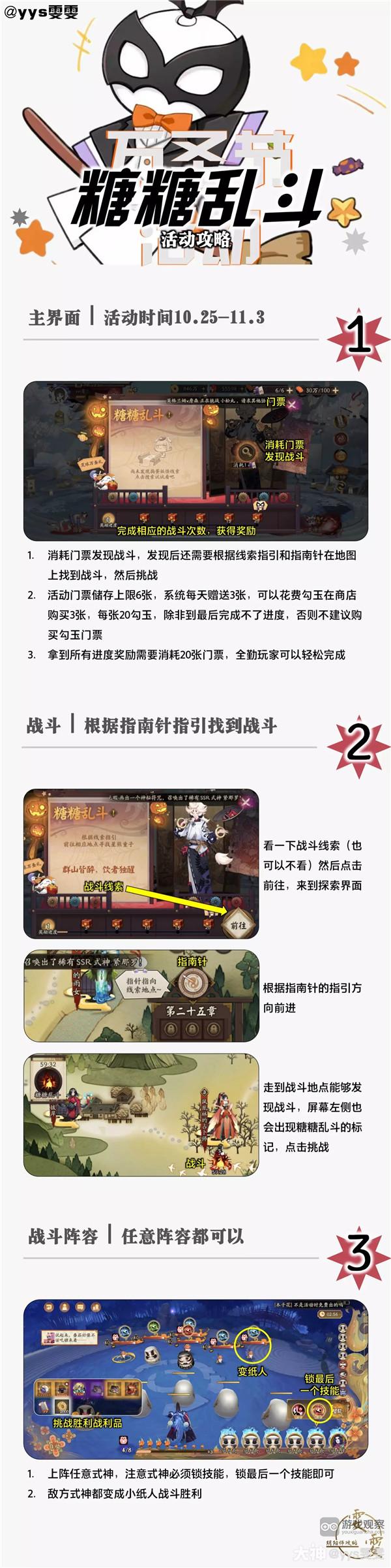 《阴阳师》糖糖乱斗活动玩法攻略